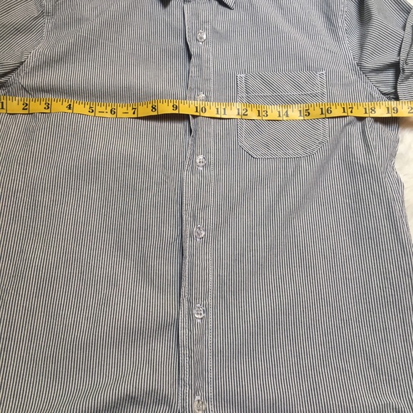 Men’s Hering seersucker slim fit casual shirt S - Picture 5 of 7
